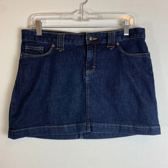 Patagonia Dresses & Skirts - Patagonia Denim Mini Jean Skirt 8